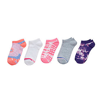 Hanes 10 Pair Low Cut Socks-JCPenney, Color: Assorted