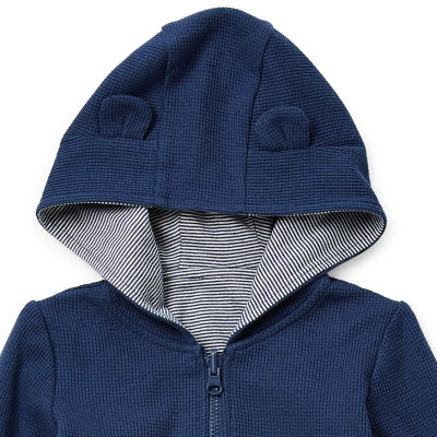 Okie Dokie Baby Boys Hooded Lightweight Softshell Jacket