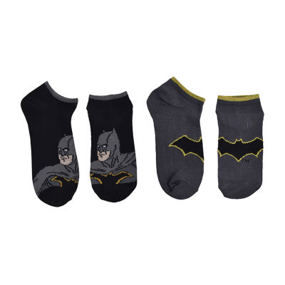 Little & Big Boys 6 Pair Justice League Multi-Pack No Show Socks