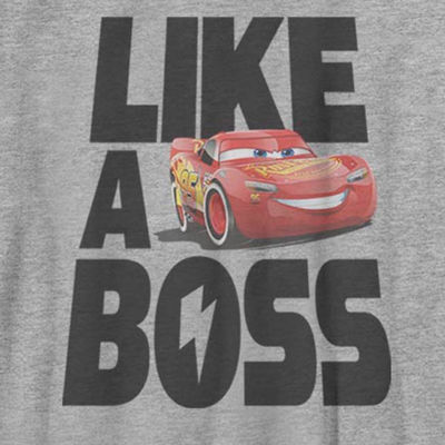 Little & Big Boys Crew Neck Short Sleeve Cars Graphic T-Shirt