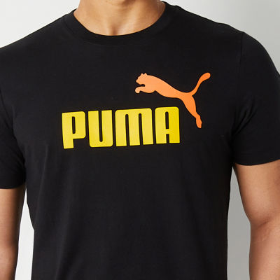 PUMA Mens Crew Neck Short Sleeve Graphic T-Shirt