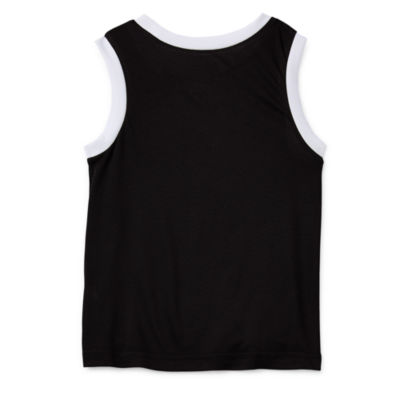 Okie Dokie Toddler & Little Boys Dri-Fit Moisture Wicking Active Crew Neck Tank Top