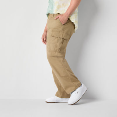 Arizona Mens Big and Tall Relaxed Fit Cargo Pant