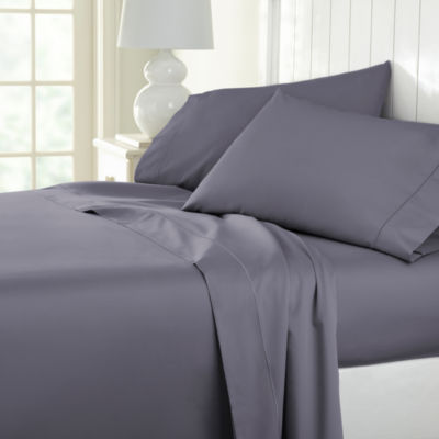 Wrinkle Guard 400TC Cotton Sheet Set JCPenney - Main Image