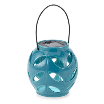 Turquoise Sun Small Decorative Lantern