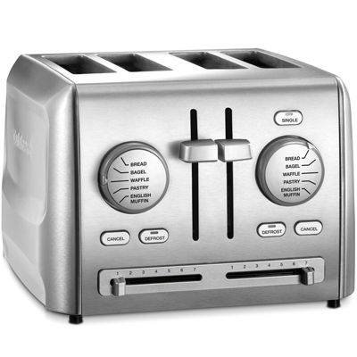 Cuisinart® 4Slice Metal ToasterJCPenney, Color Stainless Steel