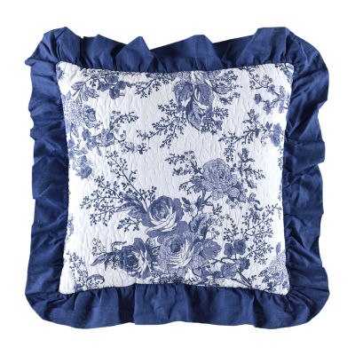 Laurel Manor Toile Garden Square Throw Pillow JCPenney