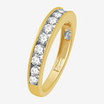 Classic Collection 1 CT. T.W. Genuine White Diamond 10K Gold Wedding Band