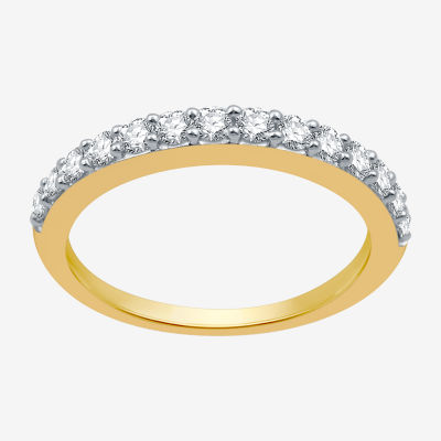 Classic Collection 2MM 1/2 CT. T.W. Natural White Diamond 10K Gold Wedding Band