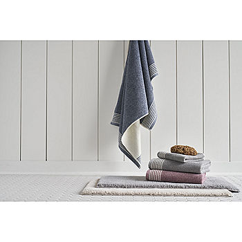 Linden Street Organic Cotton Sculpted Bath Towels