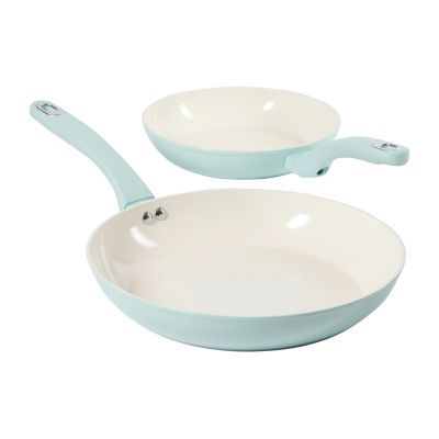 Martha Stewart Ceramic Non-Stick 2-pc. Frying Pan Set