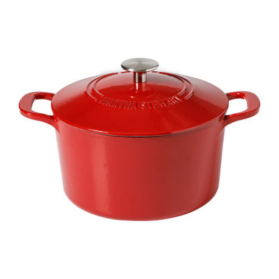 Martha Stewart Cast Iron 4-qt. Dutch Oven