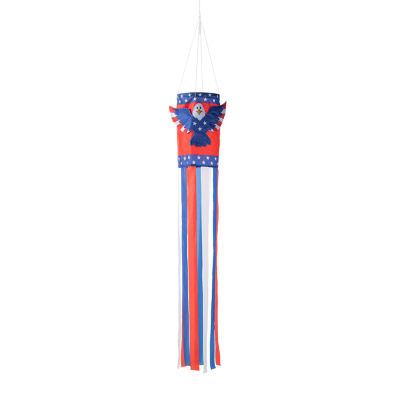 Glitzhome Eagle Windsocks Plastic Yard Stake