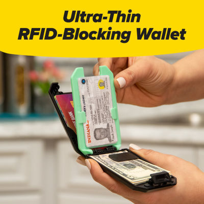 As Seen On TV Slim Mint Ultra Thin RFID Blocking Wallet