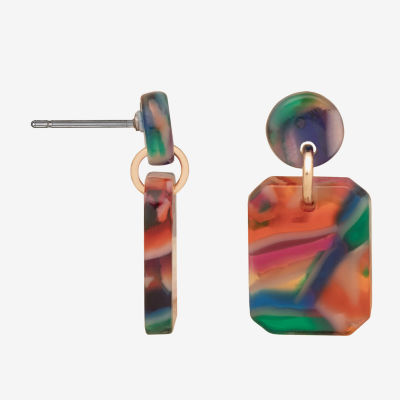 Bijoux Bar Delicates Gold Tone Drop Earrings