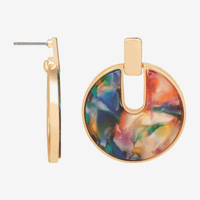 Bijoux Bar Delicates Gold Tone Drop Earrings