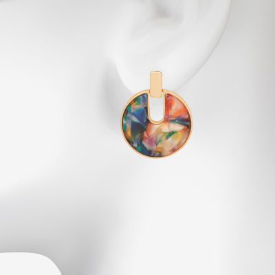 Bijoux Bar Delicates Gold Tone Drop Earrings