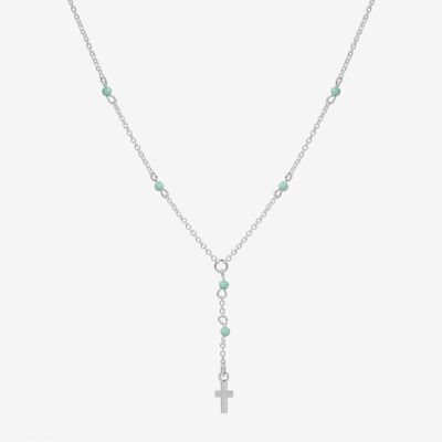 Bijoux Bar Silver Tone Silver Tone 16 Inch Y Necklaces