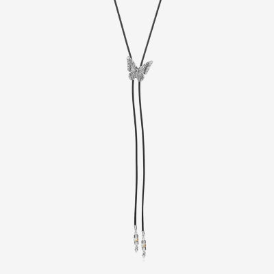 Bijoux Bar Silver Tone Silver Tone 24 Inch Y Necklaces