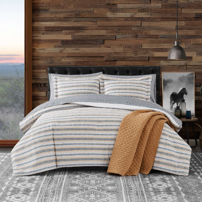 Frye and Co. Stripe 3-pc. Southwest Midweight Comforter Set