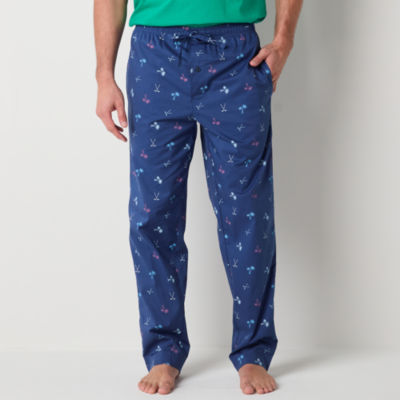 St. John's Bay Mens Big and Tall Poplin Pajama Pants