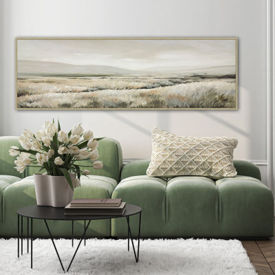 Streamline Art Meadow Whispers Framed Canvas Art