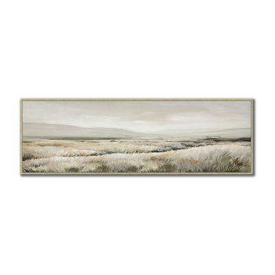 Streamline Art Meadow Whispers Framed Canvas Art