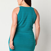 Bold Elements Womens Crew Neck Sleeveless Sweater