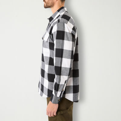 Smiths Workwear Mens Long Sleeve Regular Fit Flannel Shirt