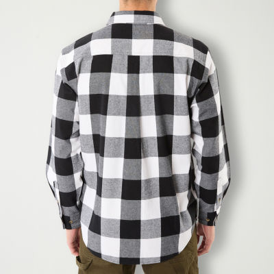 Smiths Workwear Mens Long Sleeve Regular Fit Flannel Shirt