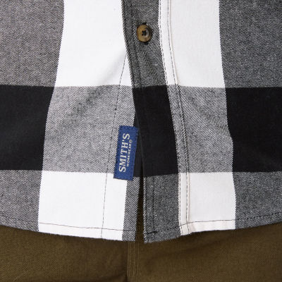 Smiths Workwear Mens Long Sleeve Regular Fit Flannel Shirt