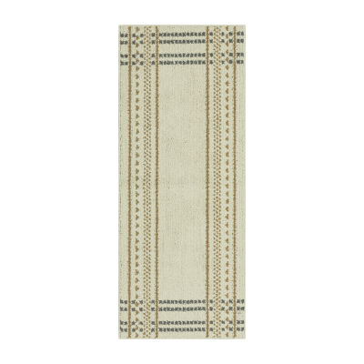 Maples Border Plaid Indoor Rectangular Runner