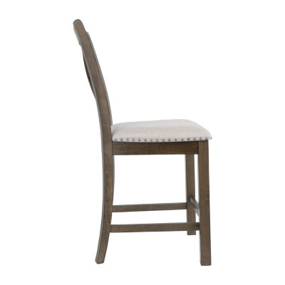 Signature Design by Ashley® Kavarna Set of 2 Upholstered Counter Height Stools