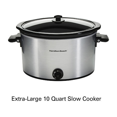 Hamilton Beach 10 Quart Slow Cooker's, One Size, Silver
