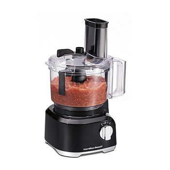 Hamilton Beach 8 Cup Food Processor with Bowl Scrapper 70743, Color: Black  - JCPenney