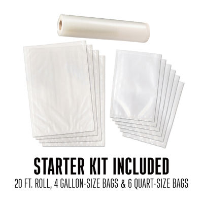 Weston Vacuum Sealer with Storage and Roll Cutter (65-3001-w)