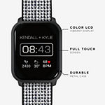 Kendall + Kylie Kendall + Kylie Womens Multi-Function Black Smart Watch 900264b-40-G28