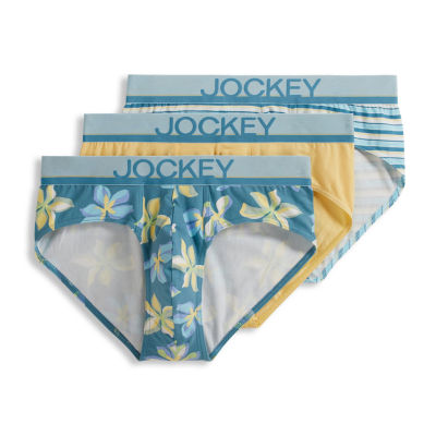 Jockey Casual Cotton Stretch Mens 3 Pack Briefs 1763