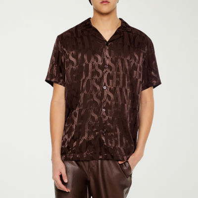 Forever 21 Mens Short Sleeve Button-Down Shirt