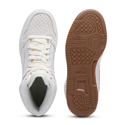 PUMA Rebound Layup Pearl Womens Basketball Shoes