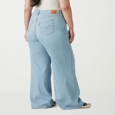 Levi's® Women's Plus Mid Rise 318™ Shaping Wide Leg Jeans - JCPenney