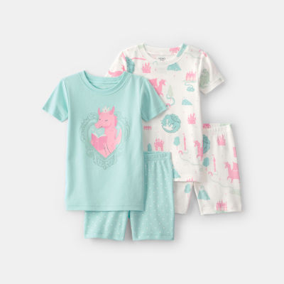 Carter's Toddler Girls 4-pc. Pajama Set