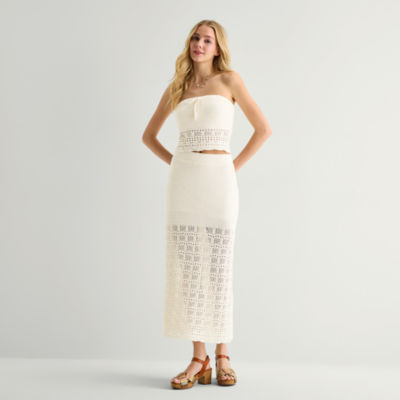 Arizona Womens Juniors Maxi Skirt