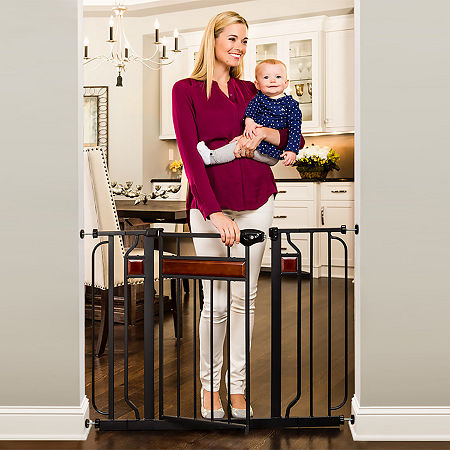 Regalo Home Accents Metal Walk-Through Safety Gate