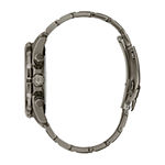 Bulova Marine Star Mens Gray Stainless Steel Bracelet Watch 98b350