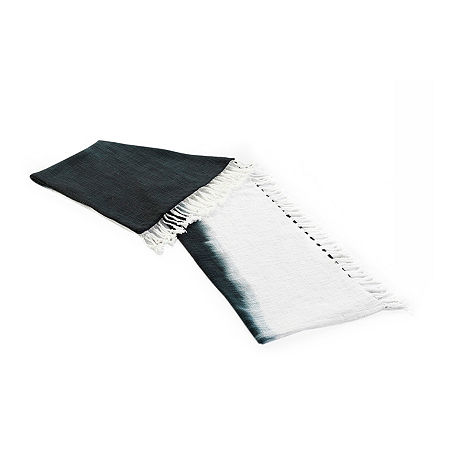 Lr Home Thomas Ombre Throw, One Size, Black