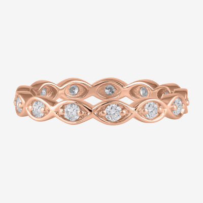 3.5MM 1 CT. T.W. Lab-Grown (F / SI2)  Diamond Eternity Band 10K or 14k Gold