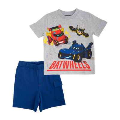Toddler Boys 2-pc. Batman Short Set