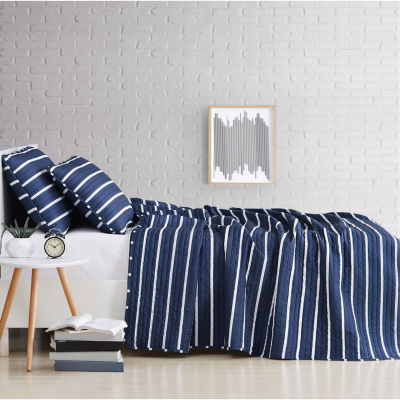 Truly Soft Maddow Stripe Quilt Set