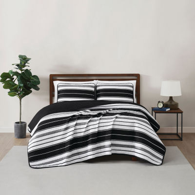 Truly Soft Brentwood Stripe Quilt Set